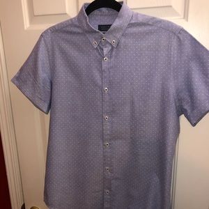 Zara Short Sleeve Poplin Shirt